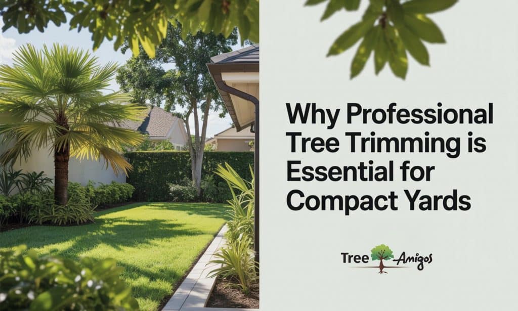 Why Professional Tree Trimming is Essential for Compact Yards