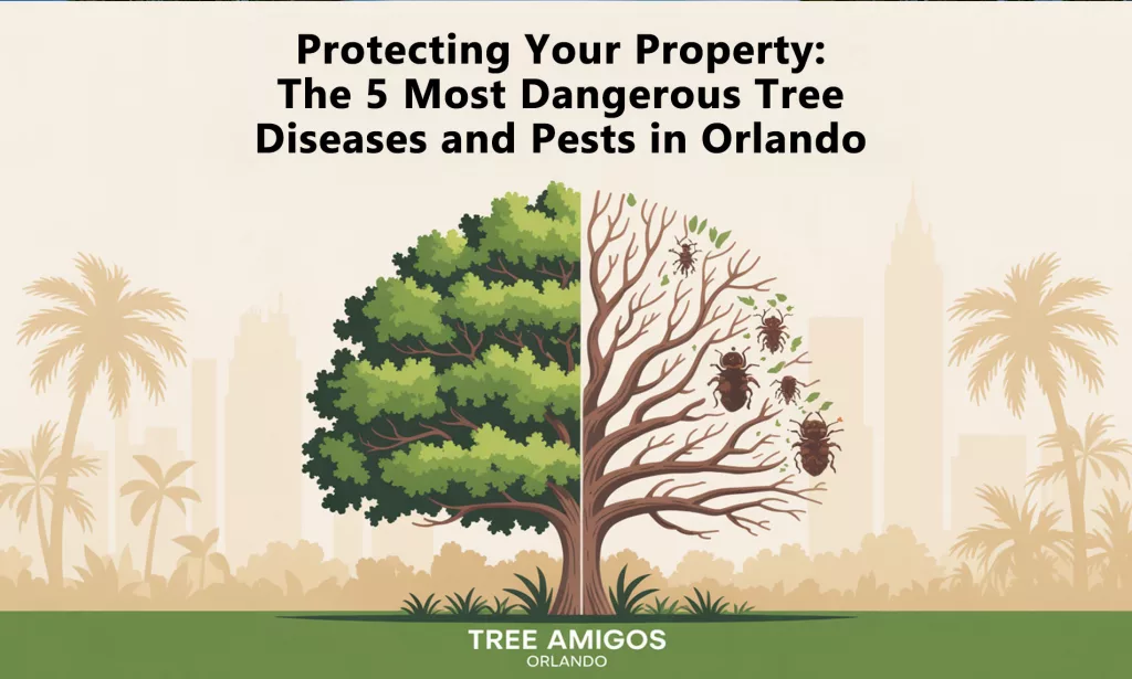 Protecting Your Property: The 5 Most Dangerous Tree Diseases and Pests in Orlando (and When to Call for Immediate Removal)