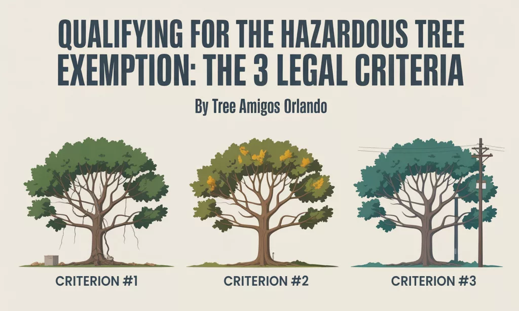 Qualifying for the Hazardous Tree Exemption: The 3 Legal Criteria