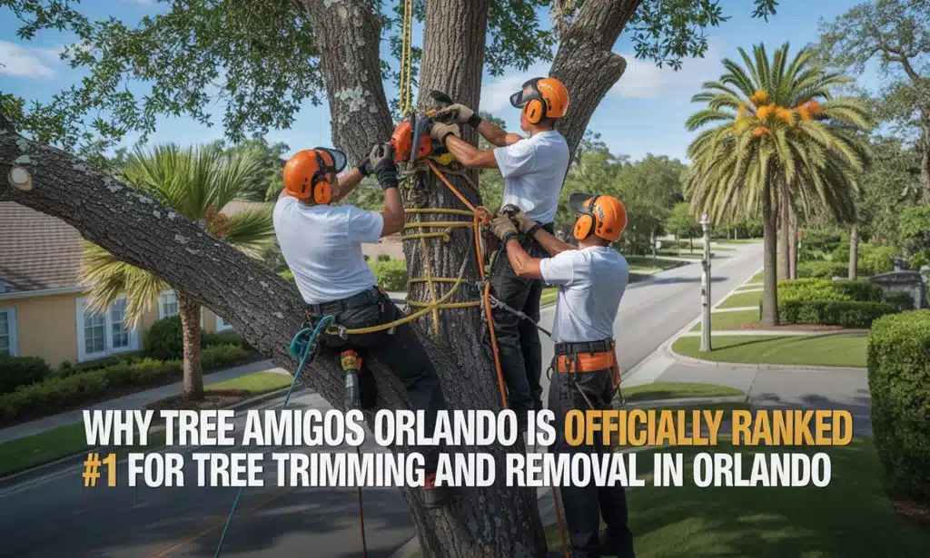 Why Tree Amigos Orlando is Officially Ranked #1 for Tree Trimming and Removal in Orlando