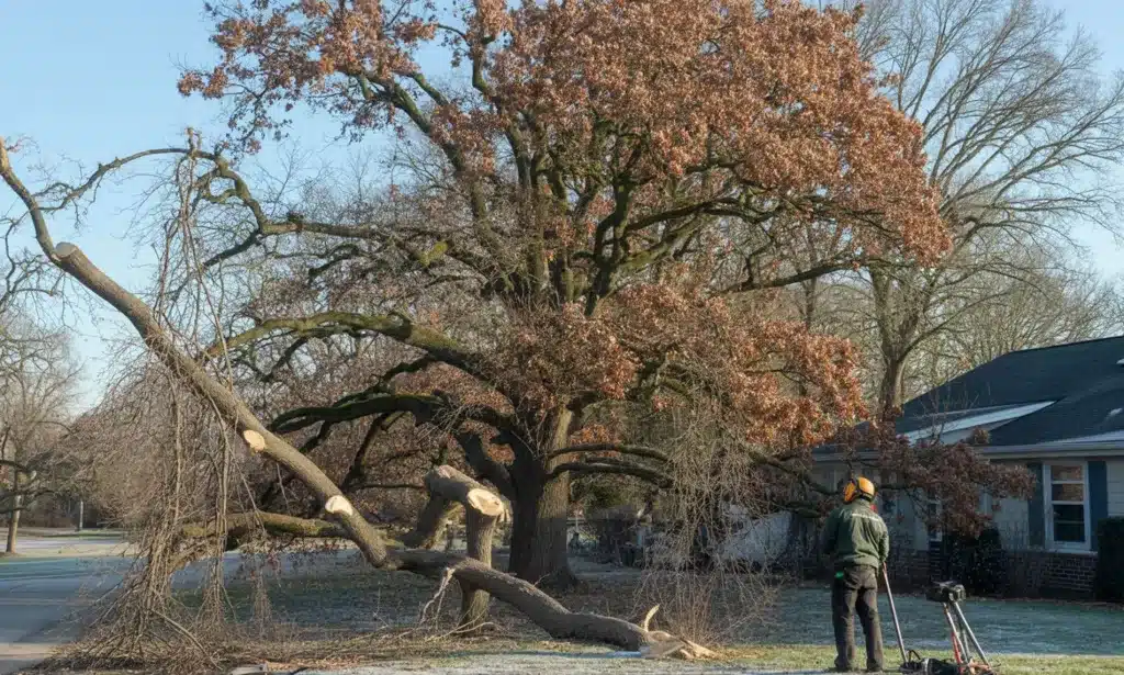 When Freeze Damage Necessitates Tree Removal