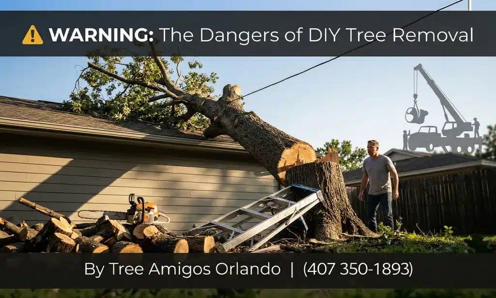 The Dangers of DIY Tree Removal
