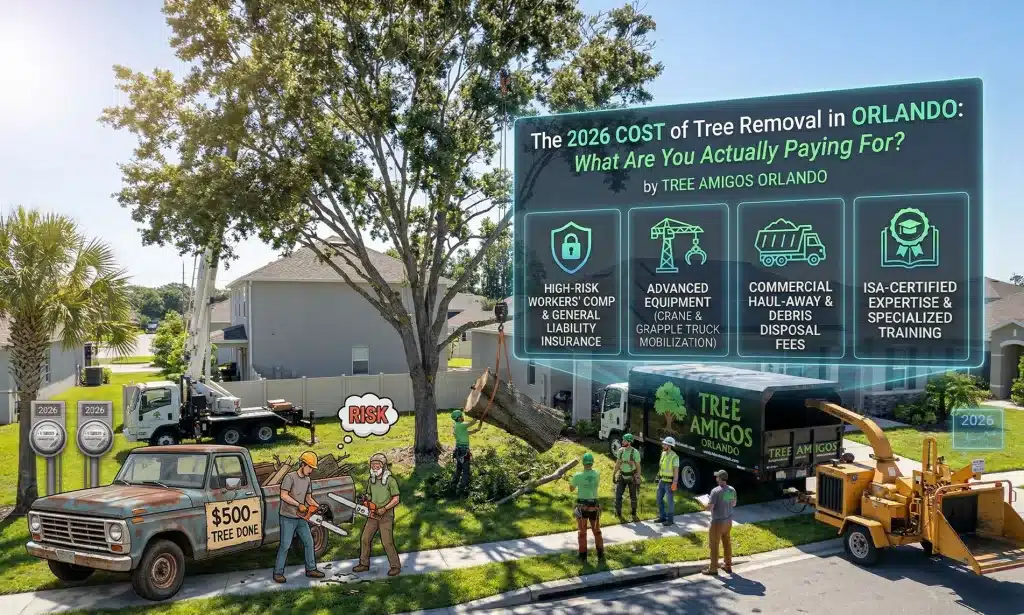 The 2026 Cost of Tree Removal in Orlando: What Are You Actually Paying For?