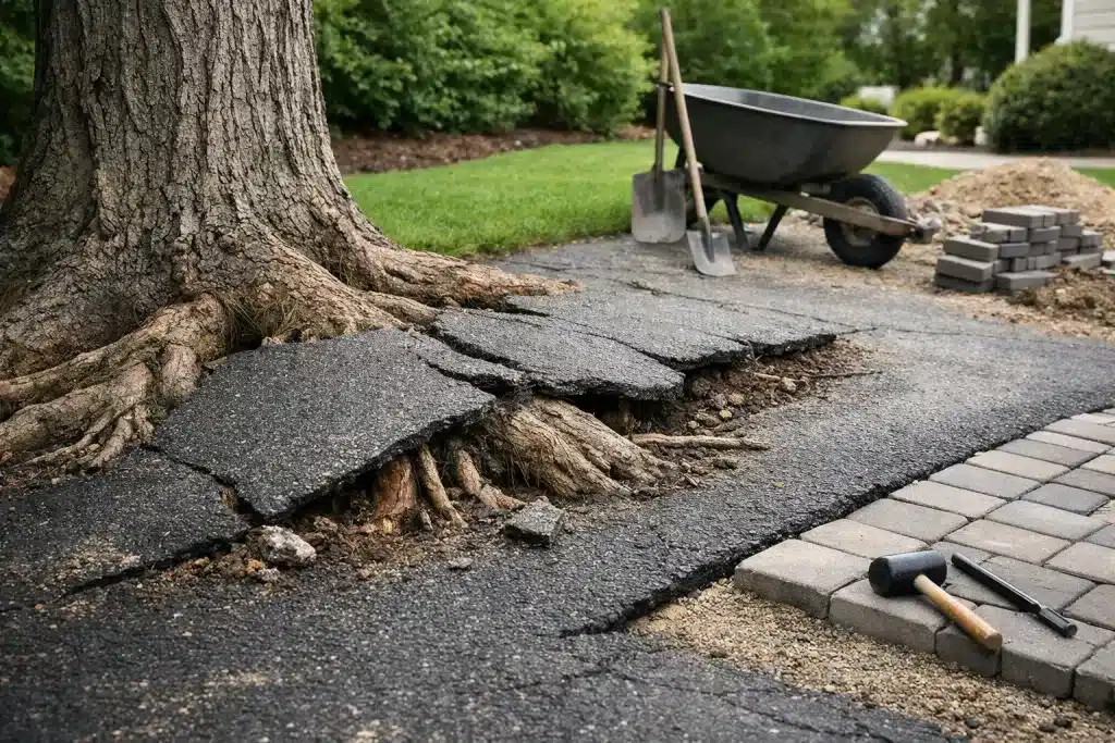 Tree Roots Damaging Driveway Solutions
